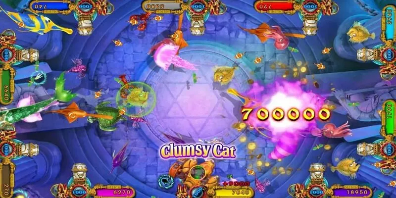 Người chơi tiêu diệt Rồng Vàng trong phòng Jackpot